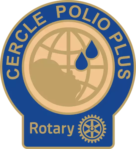 polio plus society pin