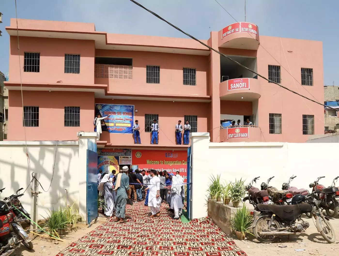 ecole rehabilitée karachi