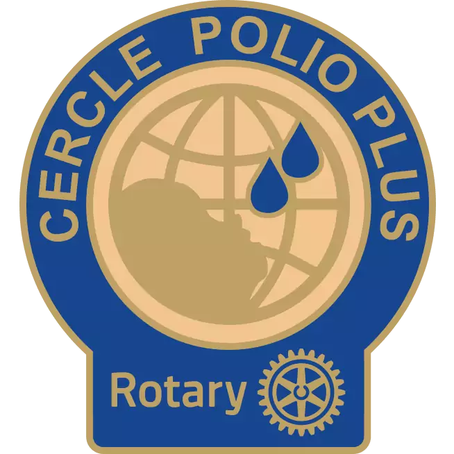 polio plus society pin